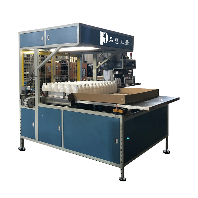 (Semi) Automatic paper tray type bottle arrangement machine